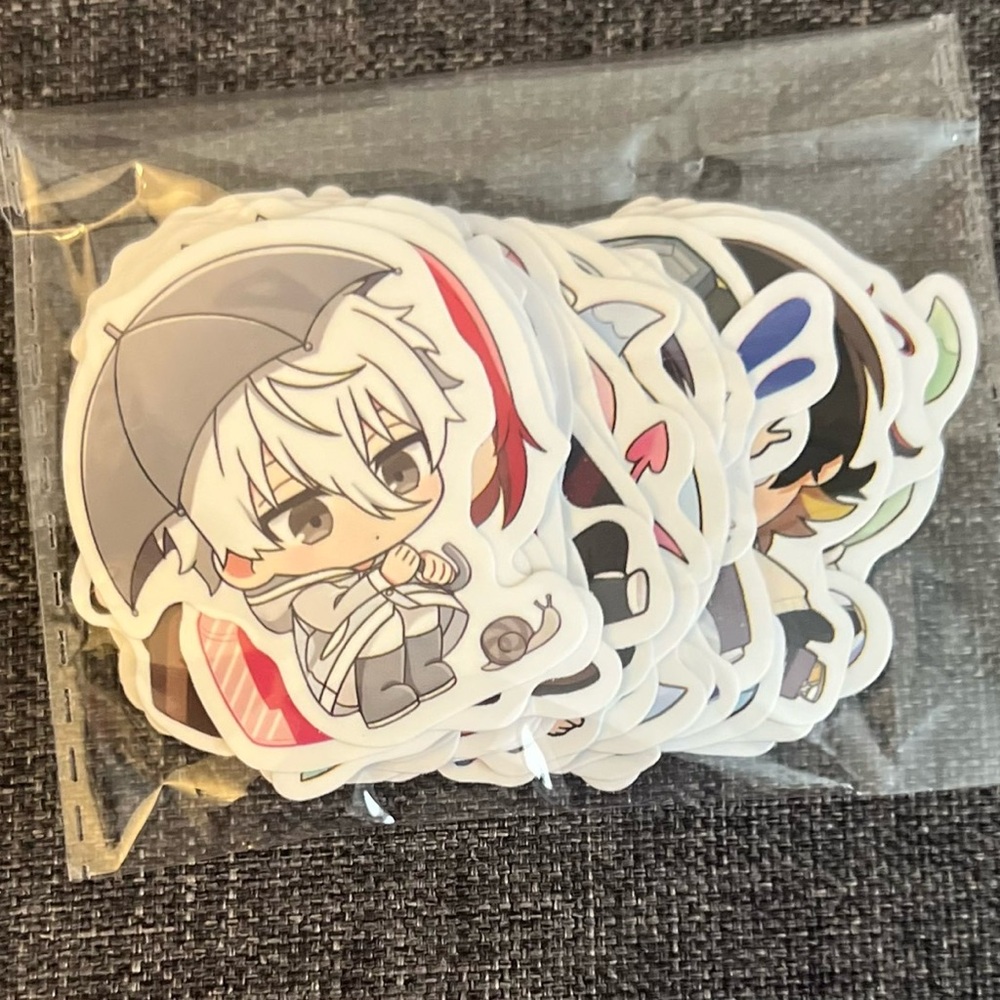 Blue Lock Sticker Set 50 pcs Kawaii Chibi Stickers